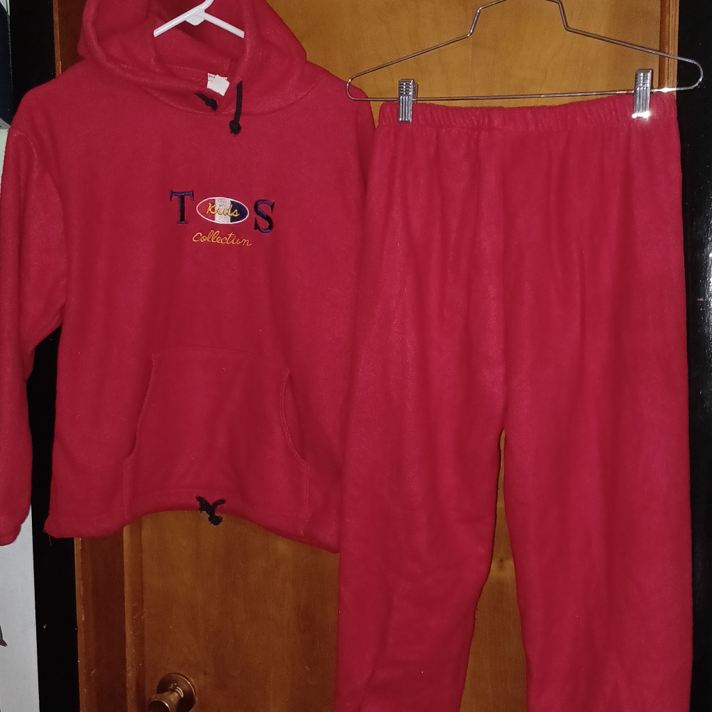 Girls Tos Tracksuit Sweat Suit Size 14 New